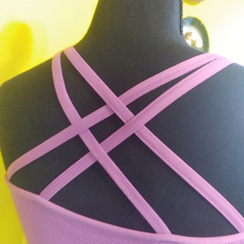 Zella Exercise Top Purple Striking. Size small π - Picture 5 of 13